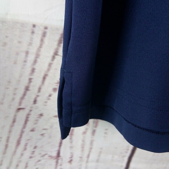 Under Armour Mens Blue White Golf Polo Shirt Size XL - Picture 4 of 9